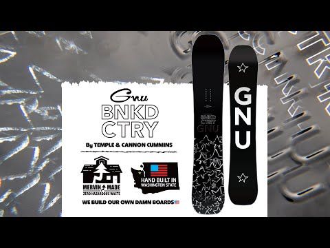 GNU Banked Country Snowboard | GNU Snowboards 2024-2025